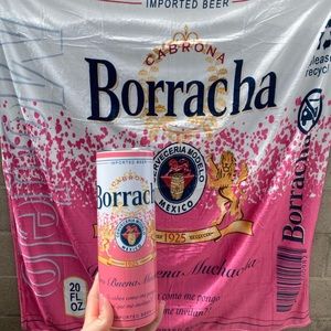 Borracha Pink Blanket Tumbler